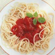 Spaghetti and Tomato Sauce