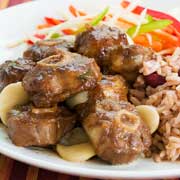 Oxtail Stew with Butter Beans